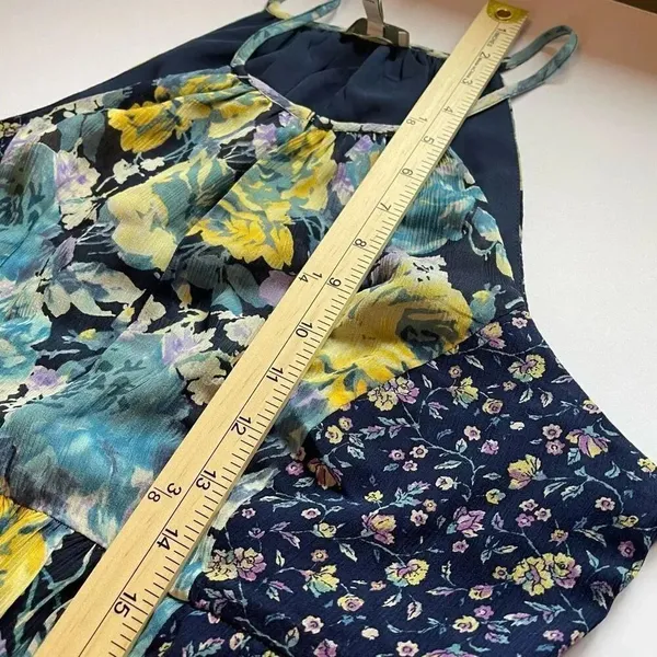 Joie size 8 100% silk floral lined maxi dress. - Image 8