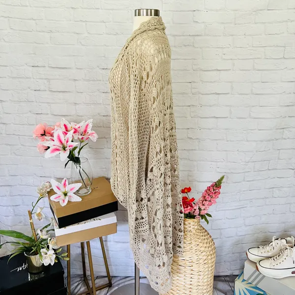 Free People Crochet Cardigan - Image 7