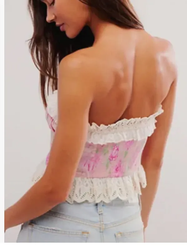 Free People Dolly Tube Top- size Large - Image 2