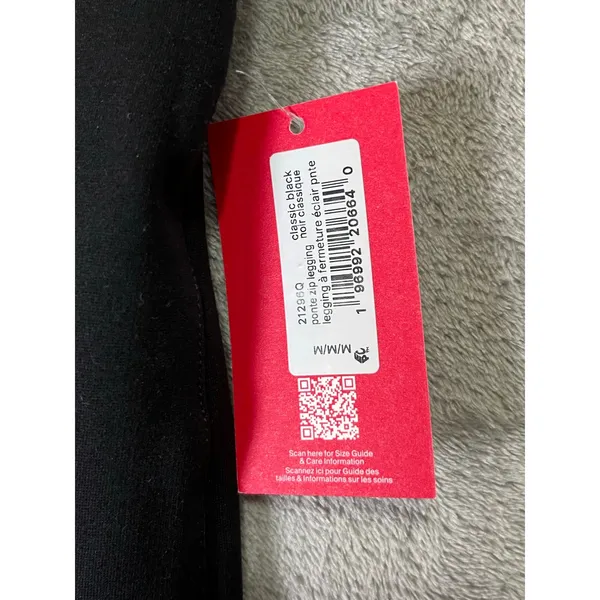 SPANX Ponte Zip Leggings Classic Black Women’s Stretch Slim Ankle Pants New - Image 6