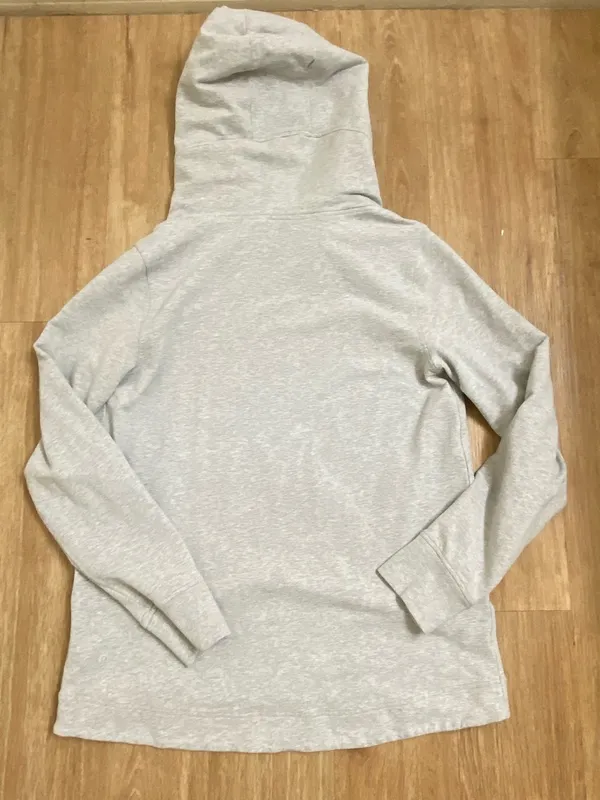 lululemon athletica Heather Light Gray Hooded Crewneck Pullover - Image 2
