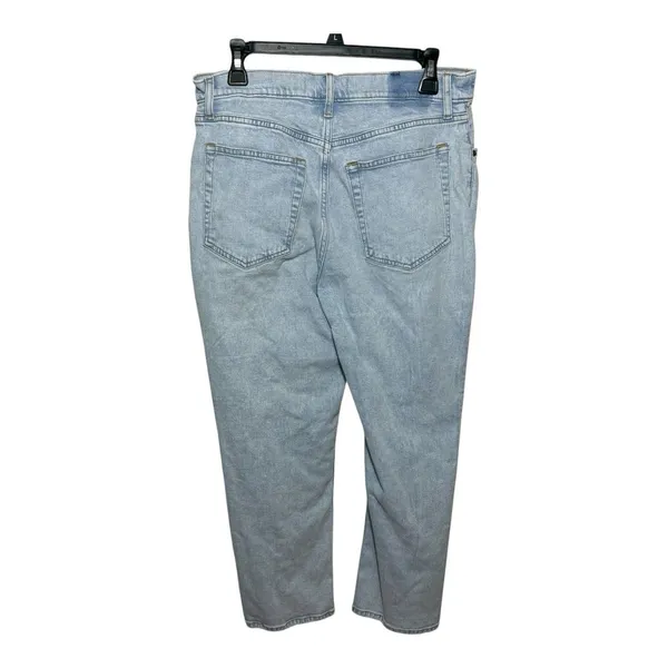 Abercrombie & Fitch The Ankle Straight Ultra High Rise Jeans Size 30/10 Short - Image 5