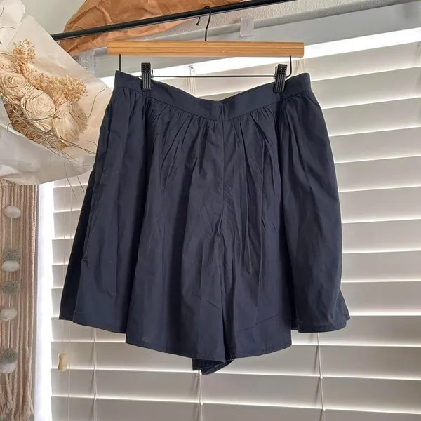 Lake Navy Cotton Pleated Skort Medium Preppy Coastal Tennis-core - Image 2