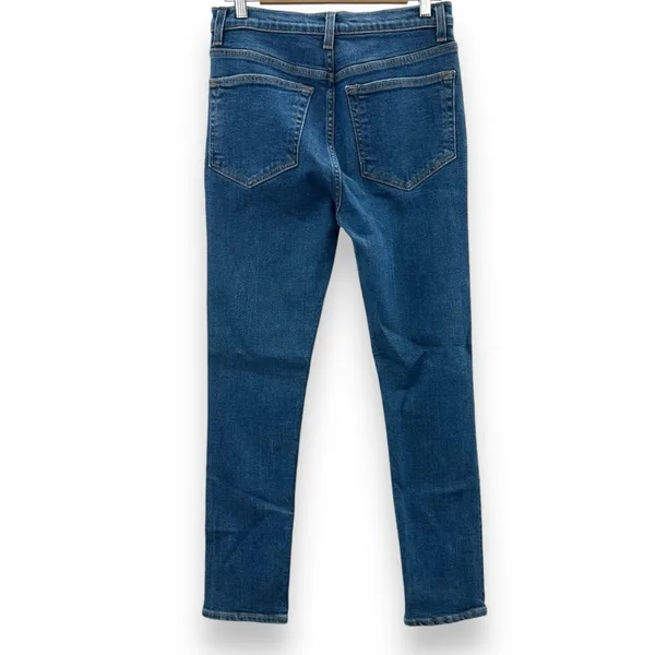 Re/done High Rise Medium Wash Skinny Leg Jeans Button Fly Sz‎ 30 - Image 4