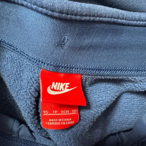 Nike Women's Blue Jogger Pants Size XS - Image 3