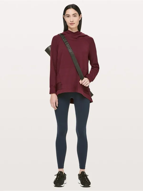 🍋 LULULEMON Starting Place Hoodie in Garnet Size 6 - Image 15