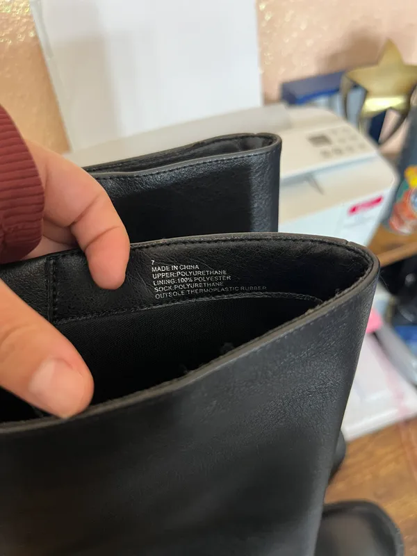 American Eagle Faux Leather Boots - Image 2