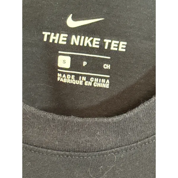 Nike Mens Graphic Tee Black Red‎ Just Do It SP/SU 2020 Short Sleeve Small - Image 5