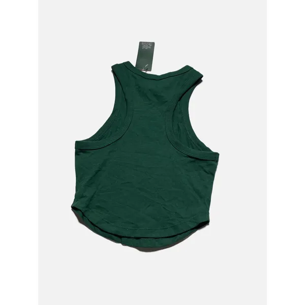 Wild Fable Tank Top Womens XXS‎ Green Beverly Hills Racket Club Tennis Preppy - Image 3