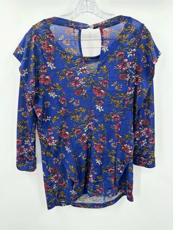 Free People Women’s Blue Dock Street Top Size Medium - Image 3