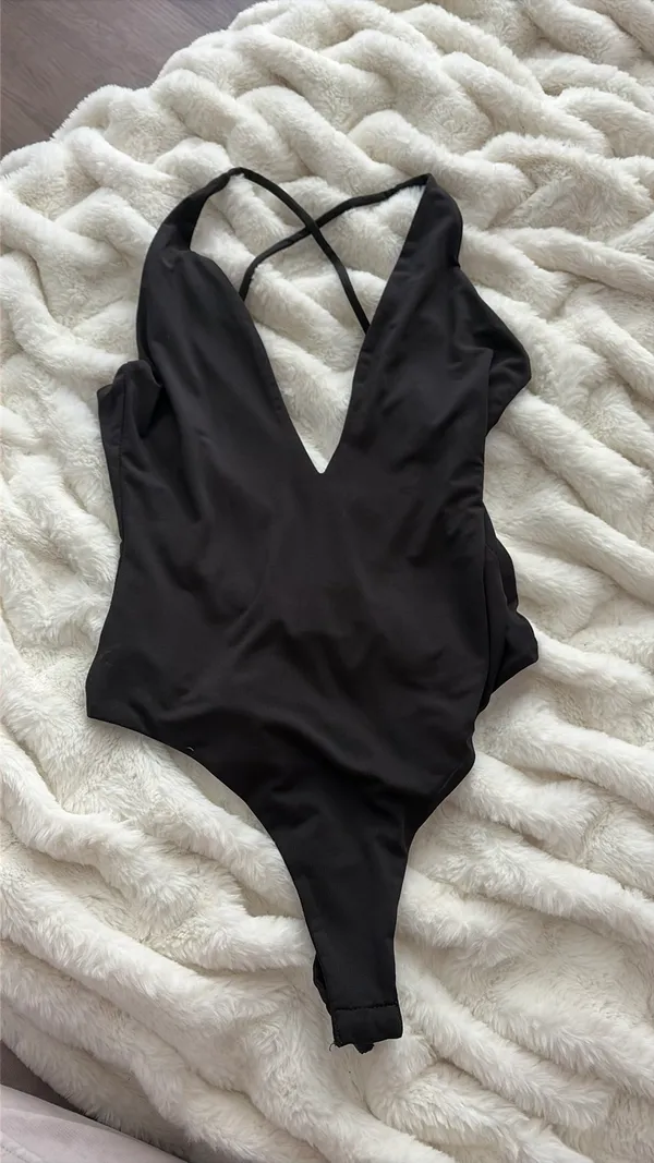 Princess Polly Bodysuit Black - Image 2