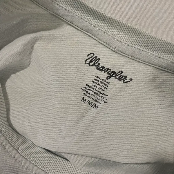 Wrangler Mint Green Cowboy T Shirt Tee Take the Scenic Route M - Image 4