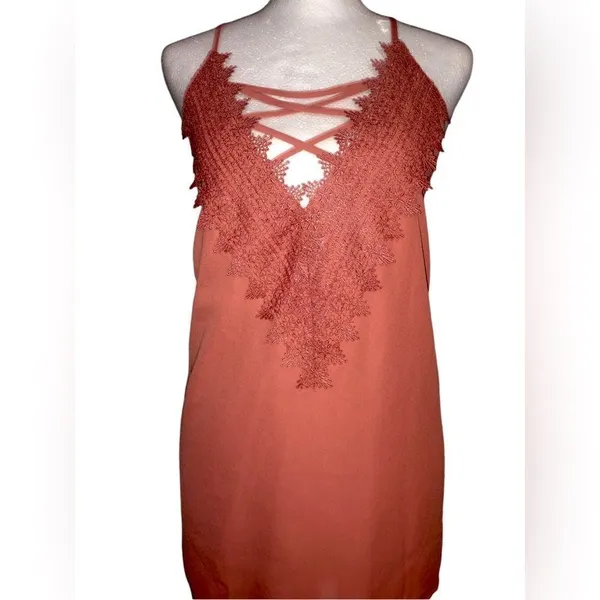 Nine Britton stitch fix top it’s like a coral orange color size XXL NWT - Image 2