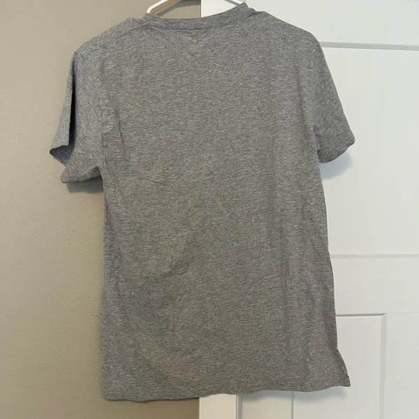 Gray Short Sleeve Tee with Collegiate Design - Arizona State - Image 4