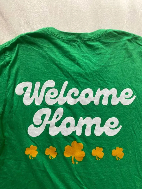 Notre Dame kelly green shamrock shirt - Image 4