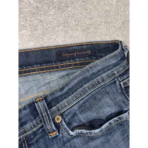 Citizens of Humanity Women's Naomi #065 Low Waist Flair Flare Jeans Stretch 30 - Image 4