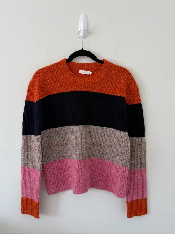 A.L.C. Georgina‎ Colorblock Sweater XS - Image 2
