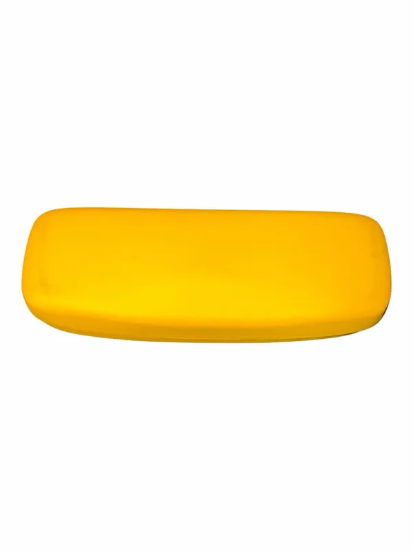 Ray-Ban Yellow Hard Eyewear Case with Logo - Image 3