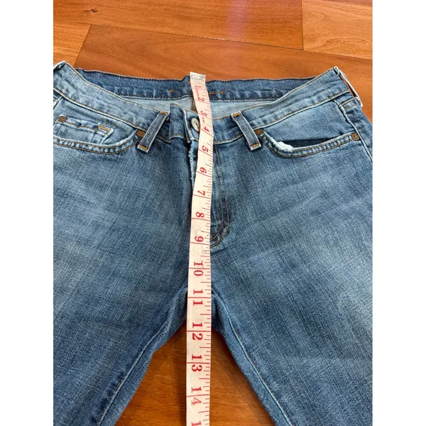 7 For All Mankind Bootcut Jeans Womens Blue Medium Wash U075080UCC-055U Size‎ 30 - Image 7
