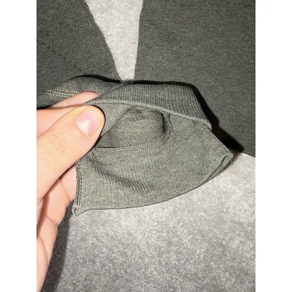 gymshark vital seamless warm jacket Medium Green - Image 10