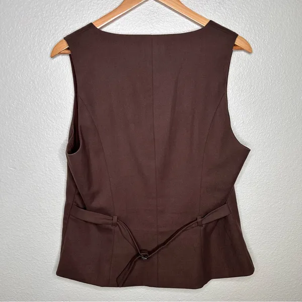 Reformation Delanie Top in Brown 12 - Image 9