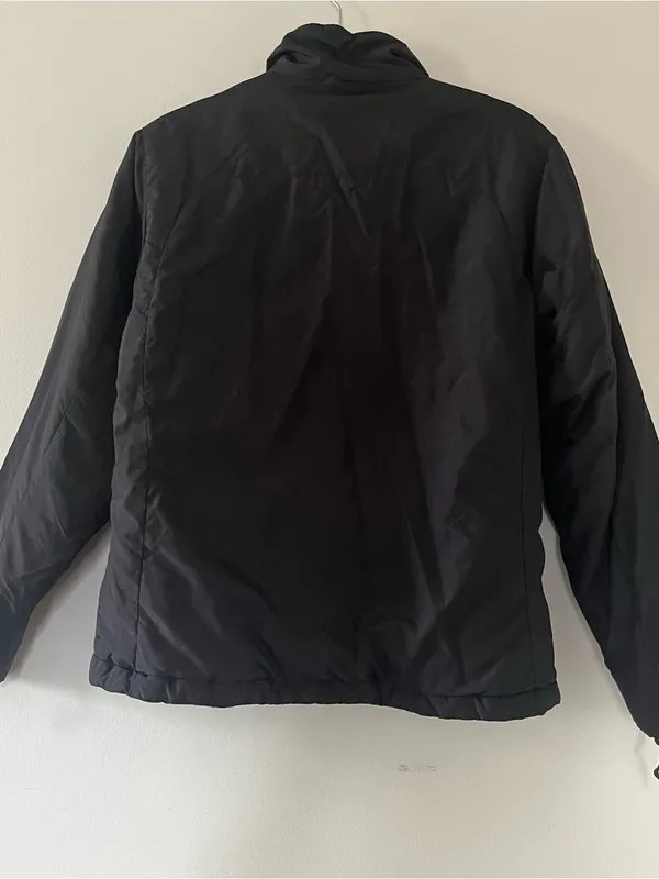 North Face Black Zip Up Jacket Womens Medium Lightweight Waterproof Outdoors - Image 6