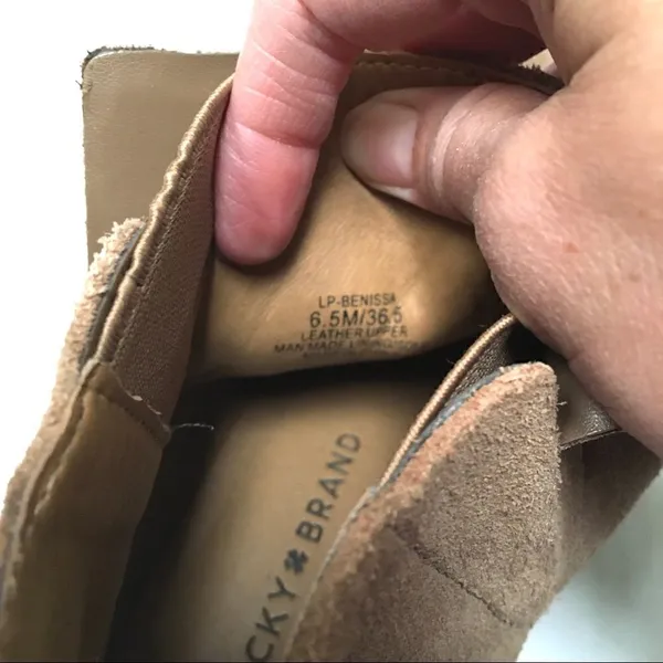 Lucky Brand Benissa pull on ankle booties 6.5‎ - Image 9