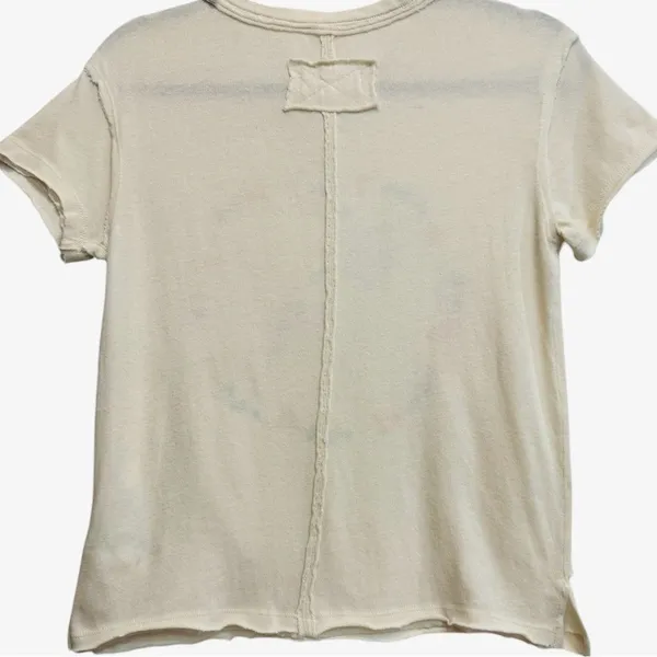 Free People We The Free Fur Friend Doodle Dog‎ Cream Tee Shirt Small Sold Out - Image 5