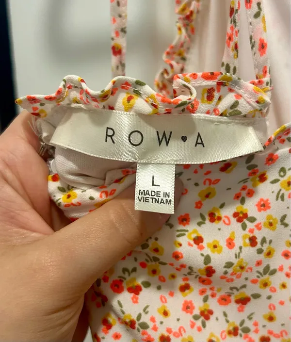 Row A Floral Nordstrom Dress - Image 3