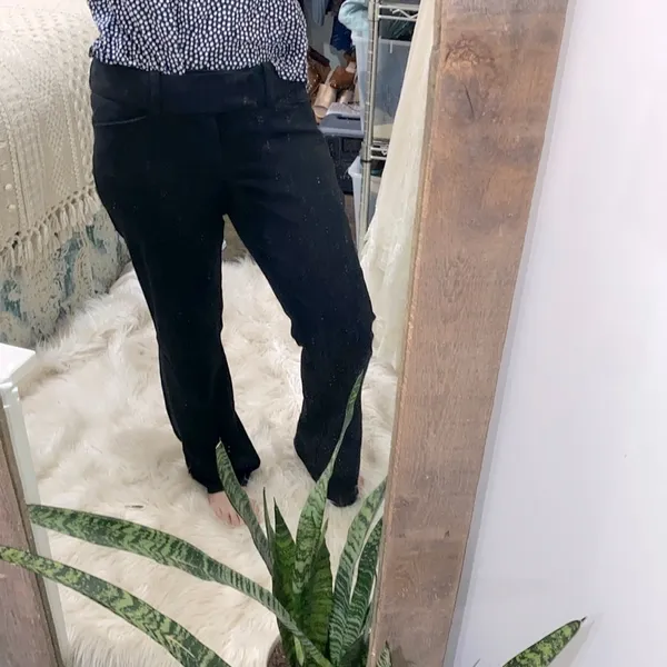 Merona black dress career pants size 10 - Image 2