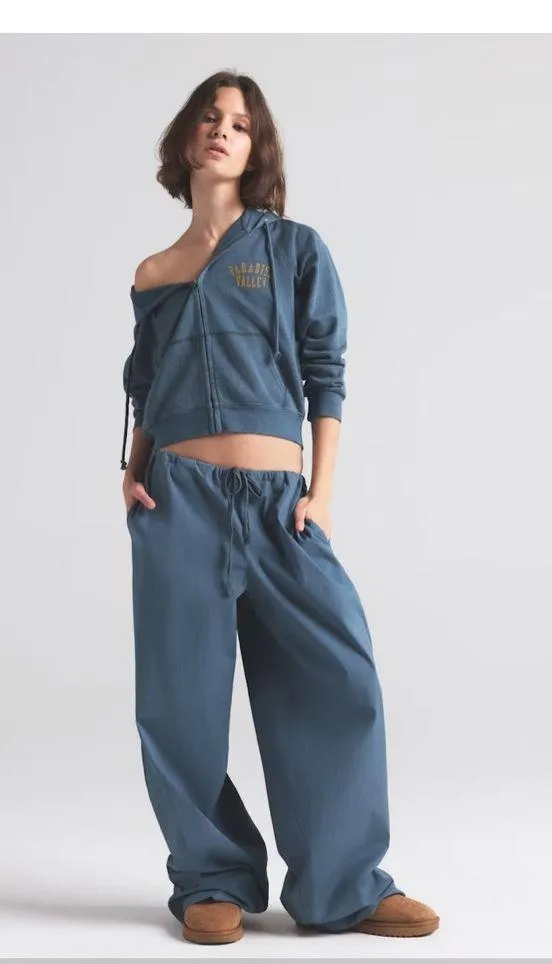 Skims Cotton Poplin Pant Harbor - Image 5