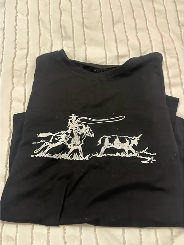 Shein Western T-Shirt - Image 2