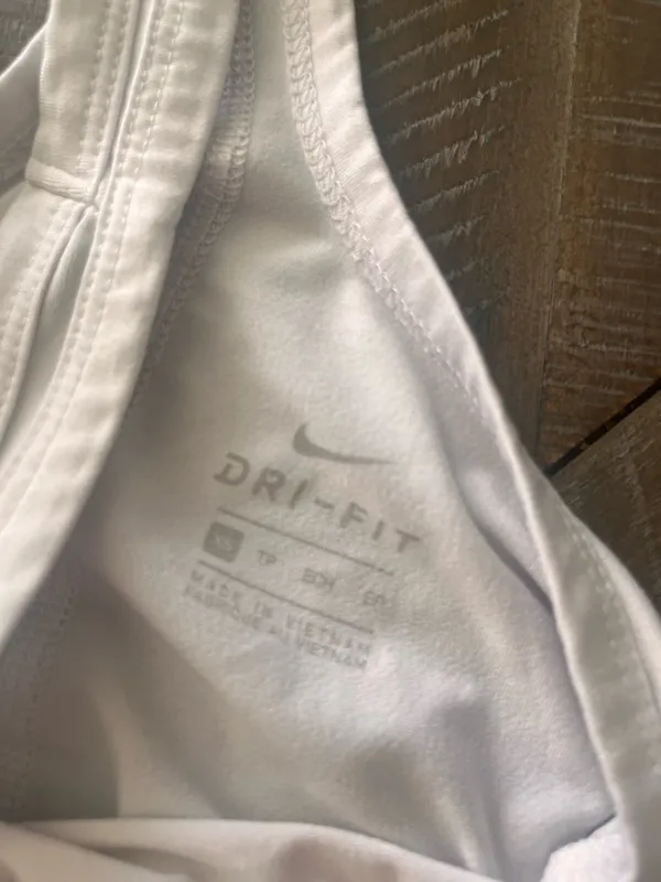White Nike Tank Top - Image 3