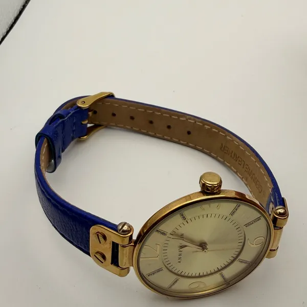 Elegant Anne Klein Gold-Tone Ladies' Fashion Watch, 10/9168 Working New Battery - Image 4