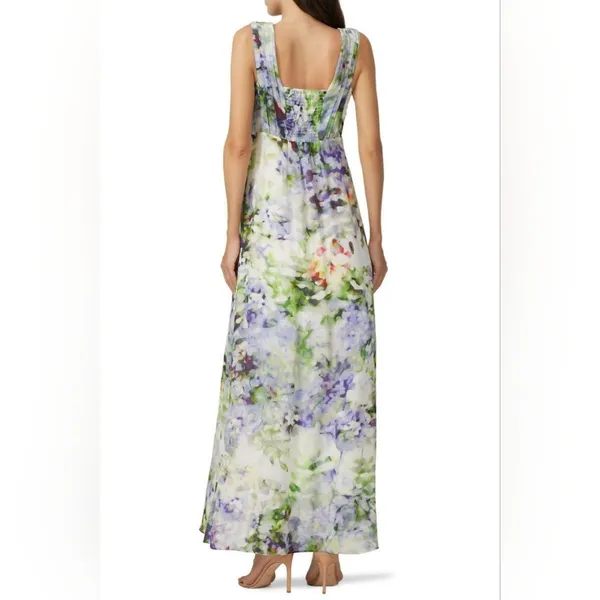 Luxe RTR Seraphine Felicity Maternity Maxi sz6 watercolor long printed sleeveless - Image 2
