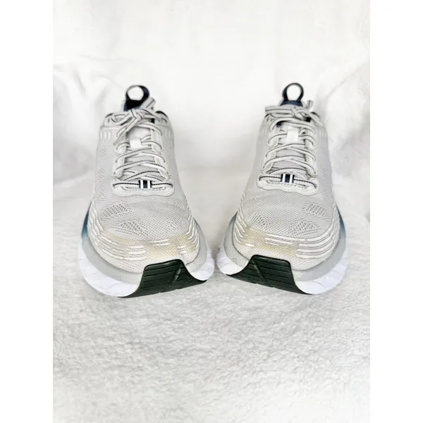 Hoka Bondi 6 Women's Size 9.5 Lunar Rock Nimbus Cloud Running Shoes Sneakers - Image 3