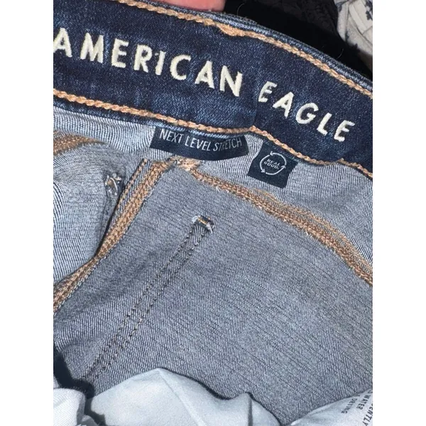 American Eagle Super High Rise Jeggings Size 10S - Image 3