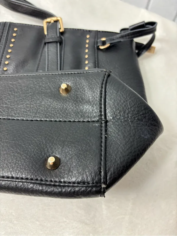 Montana‎ West Black Tote with Gold Stud Accents - Image 8