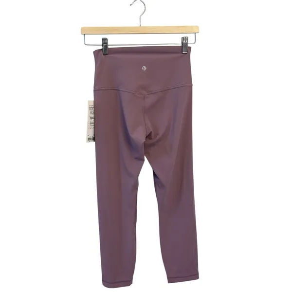 lululemon Align™ High-Rise Crop tight 23 Lavander lux size 6 new with tags - Image 3