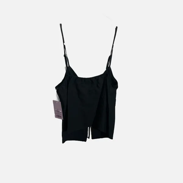 Wild Fable Black‎ Tie Front Cami Top Adjustable Straps XS Summer - Image 4