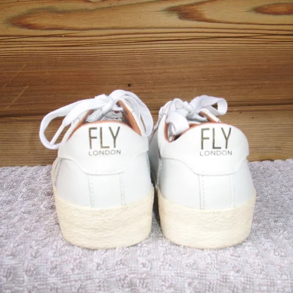 Fly London Berg Leather Sneakers Shoes - Image 7