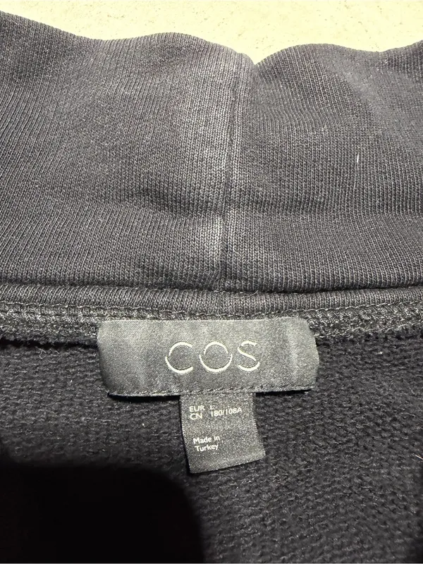 Cos Black Mock Neck Sweater sweatshirt large - Image 4