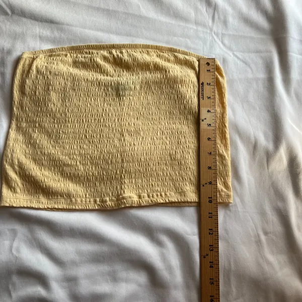 American Eagle yellow tube top - Image 2