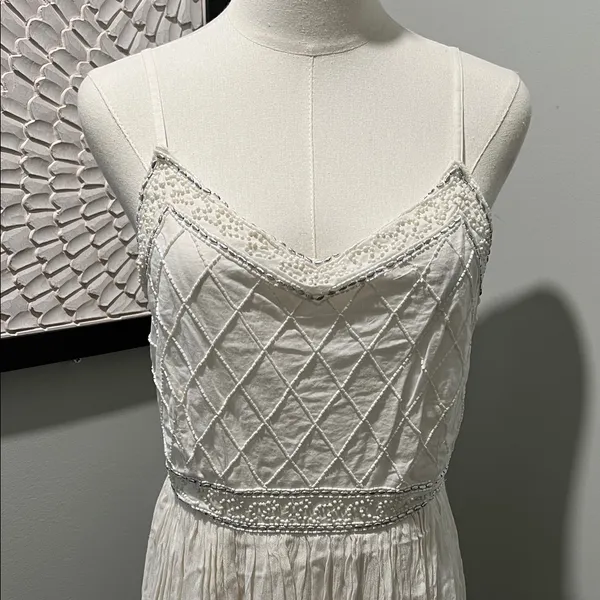 Magic White Lace Maxi Dress - Image 2