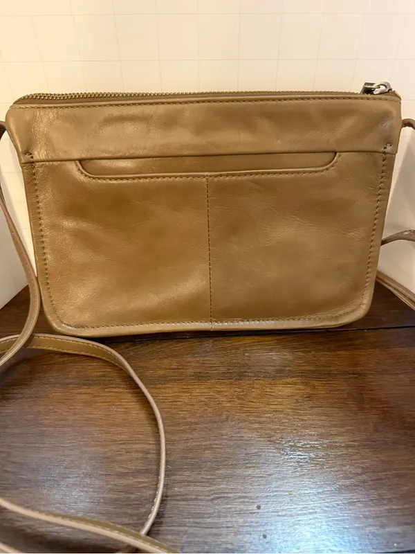 NWTs HOBO 'Mission' Cameo Metallic Leather Crossbody & Shoulder Bag - Image 6