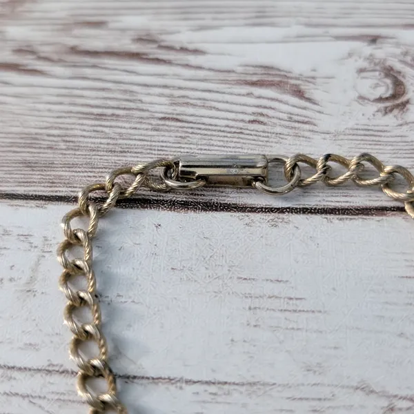 Vintage Bracelet - Gold Tone with Gardening Charms - Tarnished - Image 7