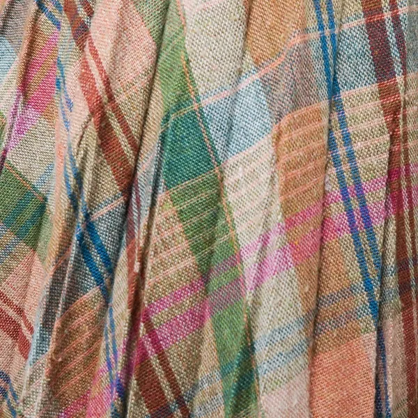Vintage 60s Pleated Plaid Schoolgirl Mini Skirt - Image 2