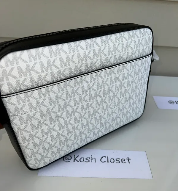 MK Cooper Utility Crossbody- Bright White - Image 5