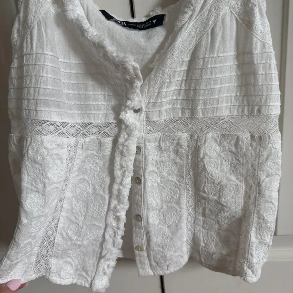 Zara White Top - Image 3