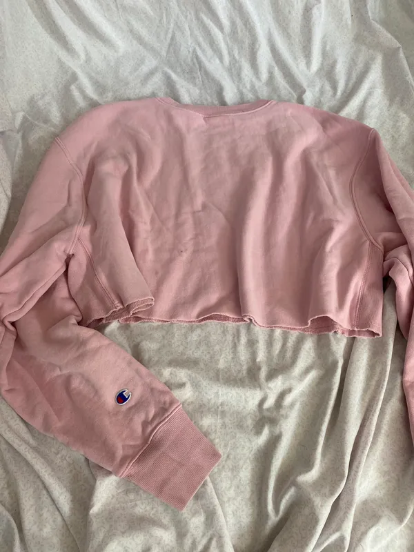 Champion pink cropped crewneck - Image 9